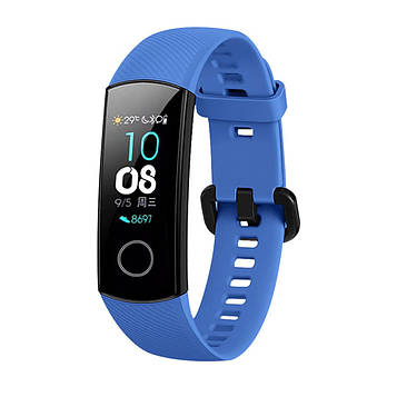 Ремінець для фітнес-браслета Honor Band 4 і 5 блакитний
