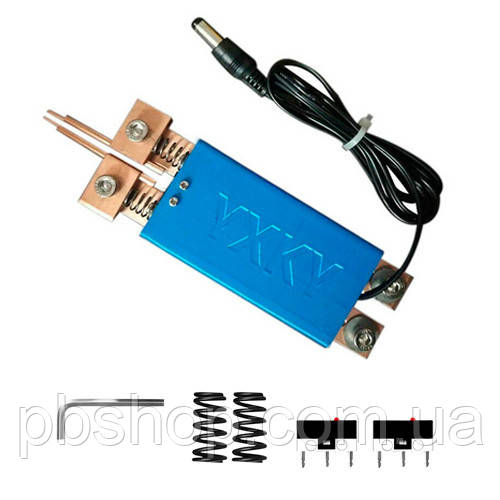 Ручка щупи для точкового зварювання, тримач електродів підпружинений, фото 1