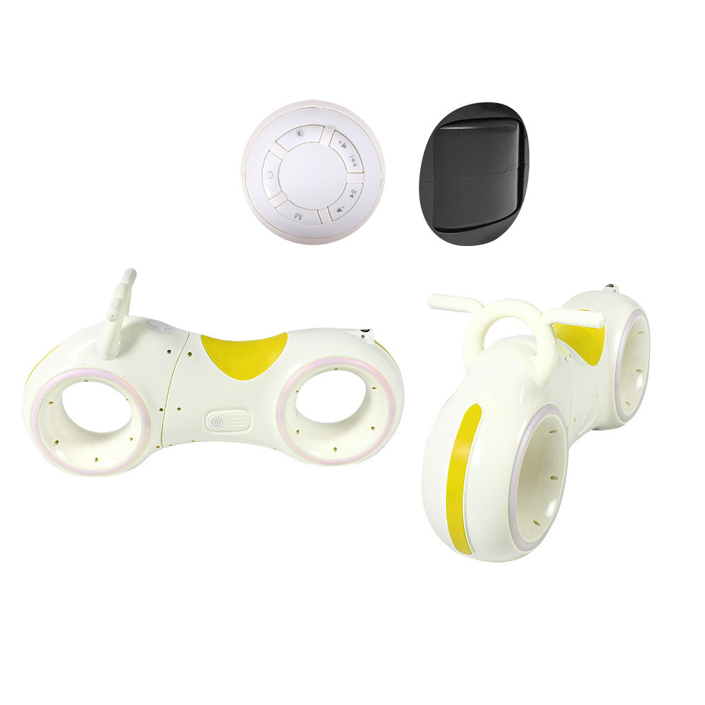 Біговел GS-0020 White/Yellow Bluetooth LED-підсвітка кор./1/