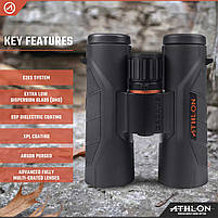 Професійний Водонепроникний Бінокль Athlon Cronus G2 UHD 10x42 (111004) США Довічна Гарантія, фото 4