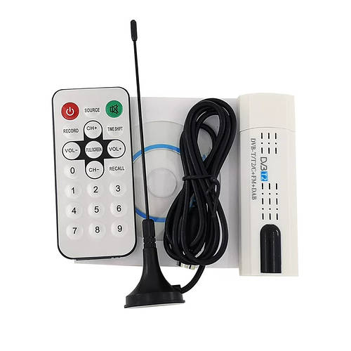 TV тюнер USB, приставка ТВ DVB-T2 для ПК или ноутбука + FM (ID ...