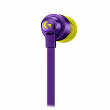 Навушники гарнітура вакуумні Logitech G333 Purple (981-000936), фото 4