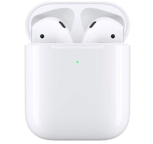 Навушники гарнітура вкладиші Bluetooth Apple AirPods 2 Wireless (OEM in box) (AM58690)