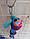 Брелок м'яка іграшка Собачка Хаггі Вагі Собака Хагі Вагі Мопс Пі Джей гусениця Poppy Playtime 15 см, фото 4