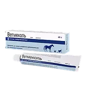 Мазь Ветмеколь для загоєння ран, 40 г