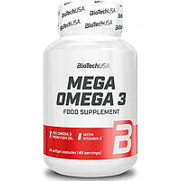 Жирные кислоты Biotech Mega Omega 3 90 капсул(548901)