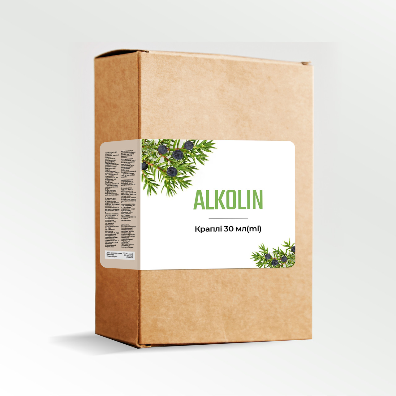 Алколін - каплі від алкоголізму