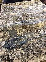 СУЧАСНИЙ КИЛИМ OPTIMUM LOW PM07А СІРИЙ З СИНІМ