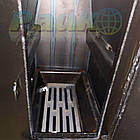 Твердопаливна буржуйка 6 кВт, буржуйка Данко ТТ-6В, буржуйка на твердому паливі, опалювальна піч, теплогенератор, фото 9