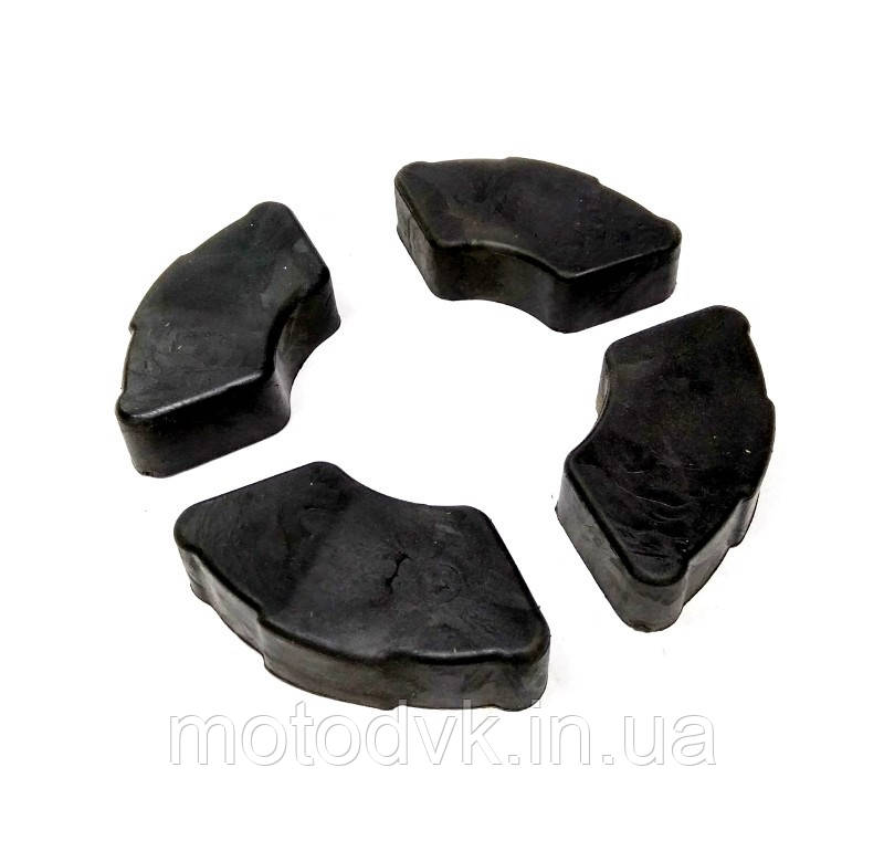 Різінки демпфера заднього колеса мотоцикла Yamaha YBR-125 (к-т 4 штуки)