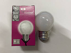 General Electric P45 230v-60w E27 Лампа кулька матова