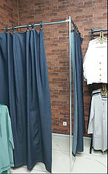 Приміркова для магазину одягу кутова