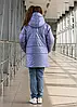 Куртка демі для дівчинки «Мірабель» блакитна 134, фото 10
