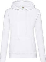 Худі Fruit of the Loom Hooded Sweat Ladies (Белый L)