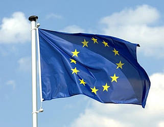 Прапор "Євросоюза", розмір: 150х90 див., прапор єс, прапор євросоюза