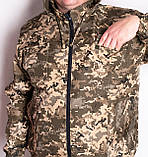 Костюм тактичний ріп-стоп на флісі р48-58 Піксель ЗСУ, фото 4