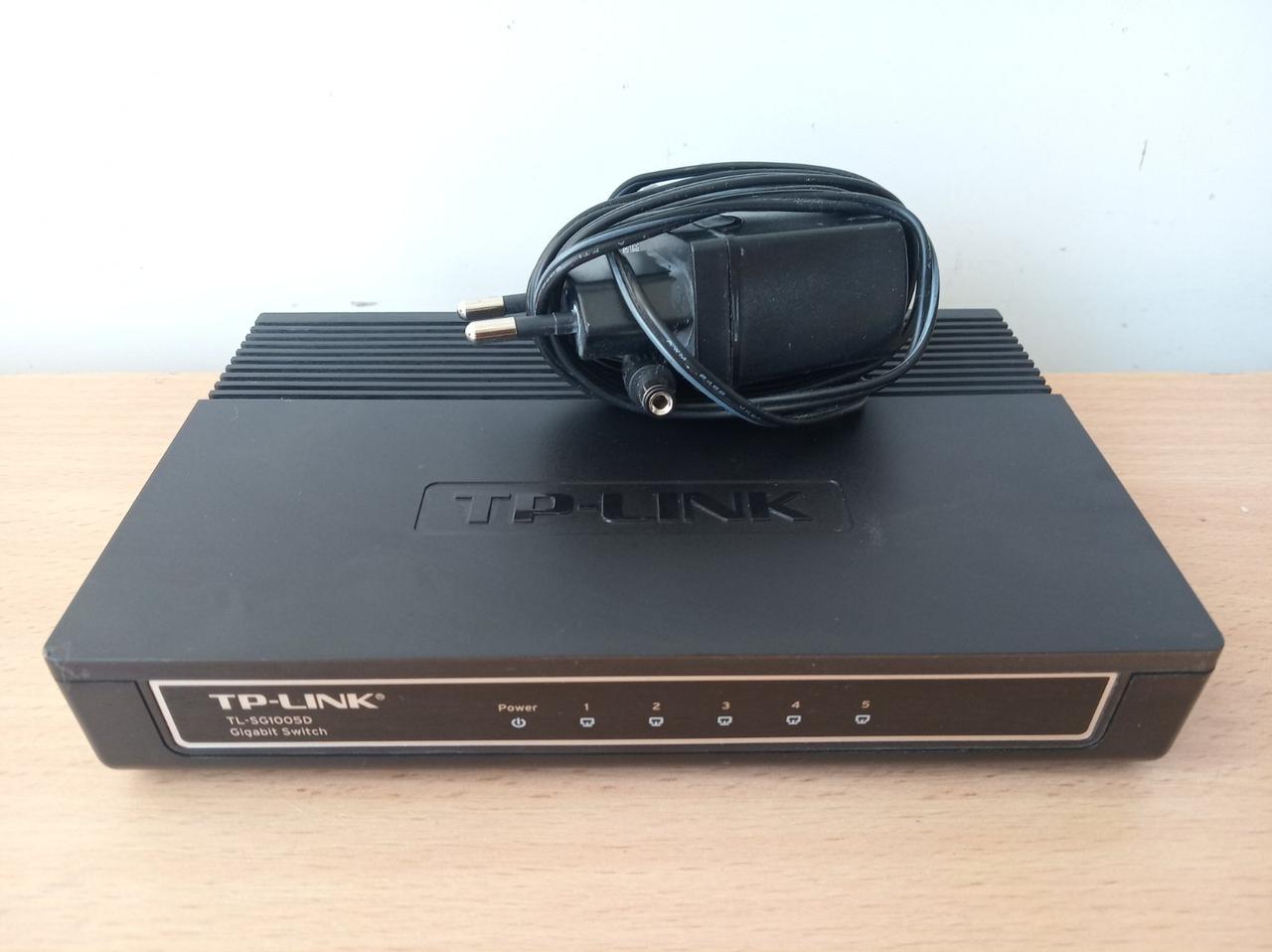 Комутатор, Світч гігабітний TP-LINK TL-SG1005D 5-port SWITCH N28505 ver.5
