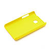 Чохол пластиковий матовий на LG Optimus L3 II E430 E425, жовтий, фото 4
