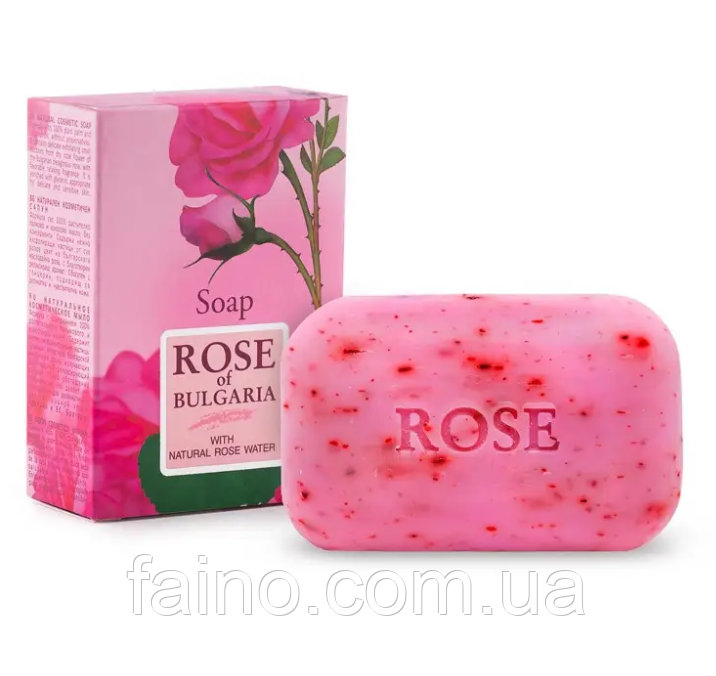 Натуральное косметическое мыло с лепестками розы "Био Фреш" - фото 1 - id-p1495580