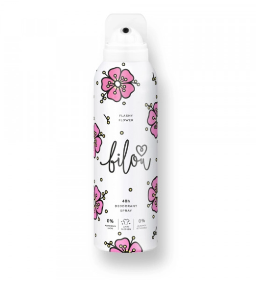 Дезодорант-Спрей Bilou Deodorant Spray Flashy Flower 150 мл