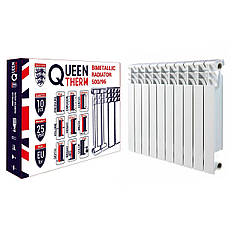 Радіатор біметалевий секційний QUEEN THERM 500/96 (кратно 10)