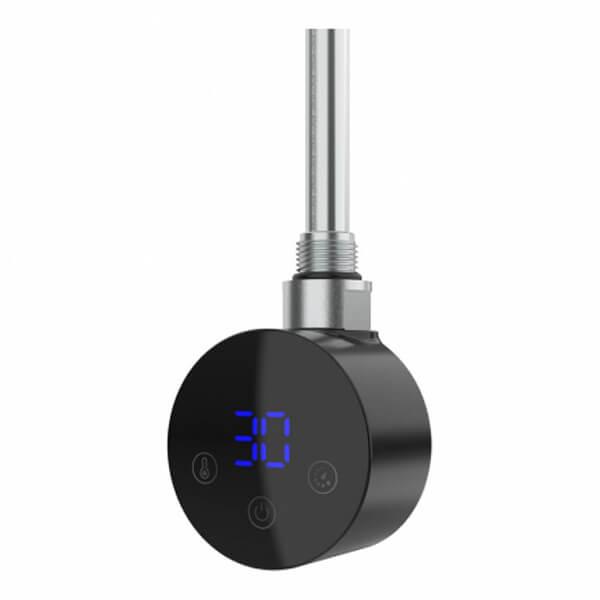 Тен для сушарки для рушників Onlyheat Agate Black 0,9 кВт 1/2 з трійником 76 см