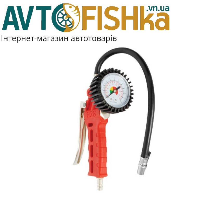 Пістолет підкачування з манометром Profi 60G Intertool