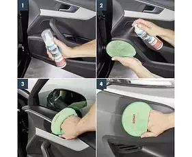 Догляд та захист для пластику та гуми з матовим ефектом300 мл SONAX TiefenPfleger Seidenmatt, фото 3