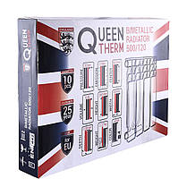 Радіатор біметалевий секційний QUEEN THERM 500/120 (кратно 10), фото 3
