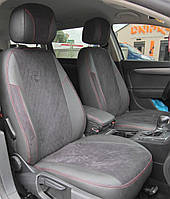 Авточехлы Volkswagen Passat B6 Variant 2005 2010 (Экокожа+Антара) Чехлы в салон