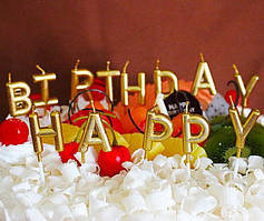 Свічки Букви для торта