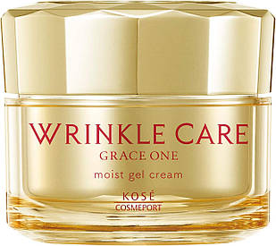 Kose Grace One Wrinkle Care Moist Gel Cream крем-гель з ніацинамідом від зморшок, зволоження та ліфтинг, 100 г