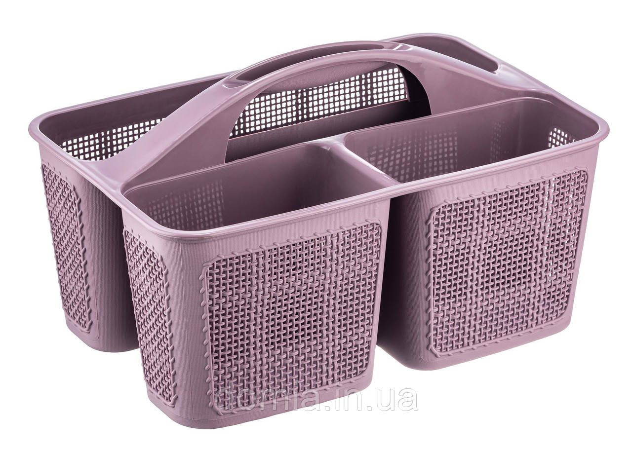 Органайзер 3-секційний з ручкою (22*19*32 см) Akay Plastik, Туреччина АК-609