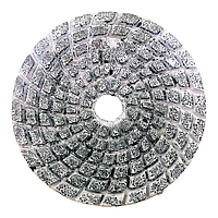 Алмазный гибкий шлифовальный круг металлизированный на липучке №50