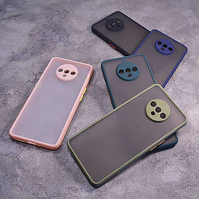 Пластиковий чохол з кольоровими боками і захистом на камеру OnePlus 7T