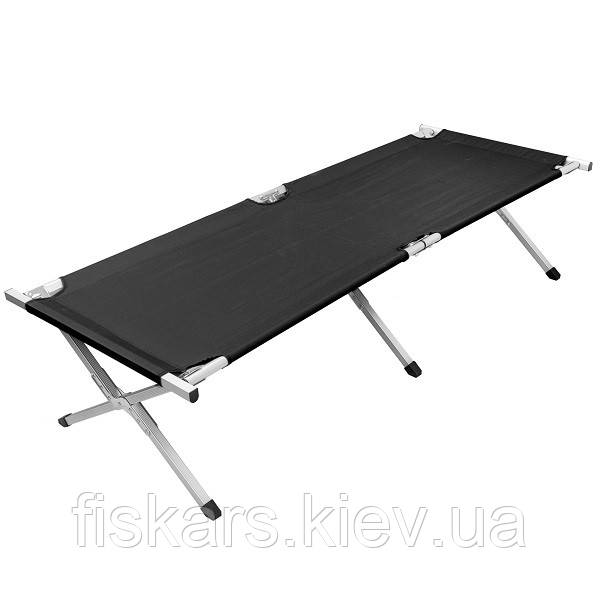 Розкладачка алюмінієва MIL-TEC 190х65см Black (14402002)