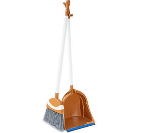 Совок з довгою ручкою + щітка з довгою ручкою (набір) TE-375, фото 2