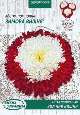 Насіння Астра Зимова вишня 3 г, Насіння України
