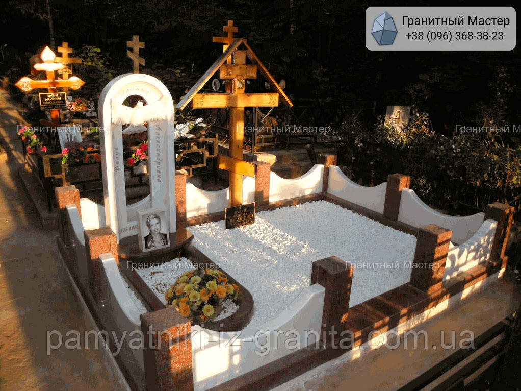 Пам'ятник з мармуру № 955