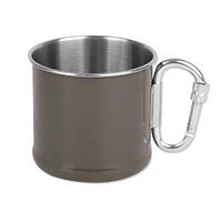 Кухоль армійський Mil-Tec з карабіном 500 мл Olive (146082)