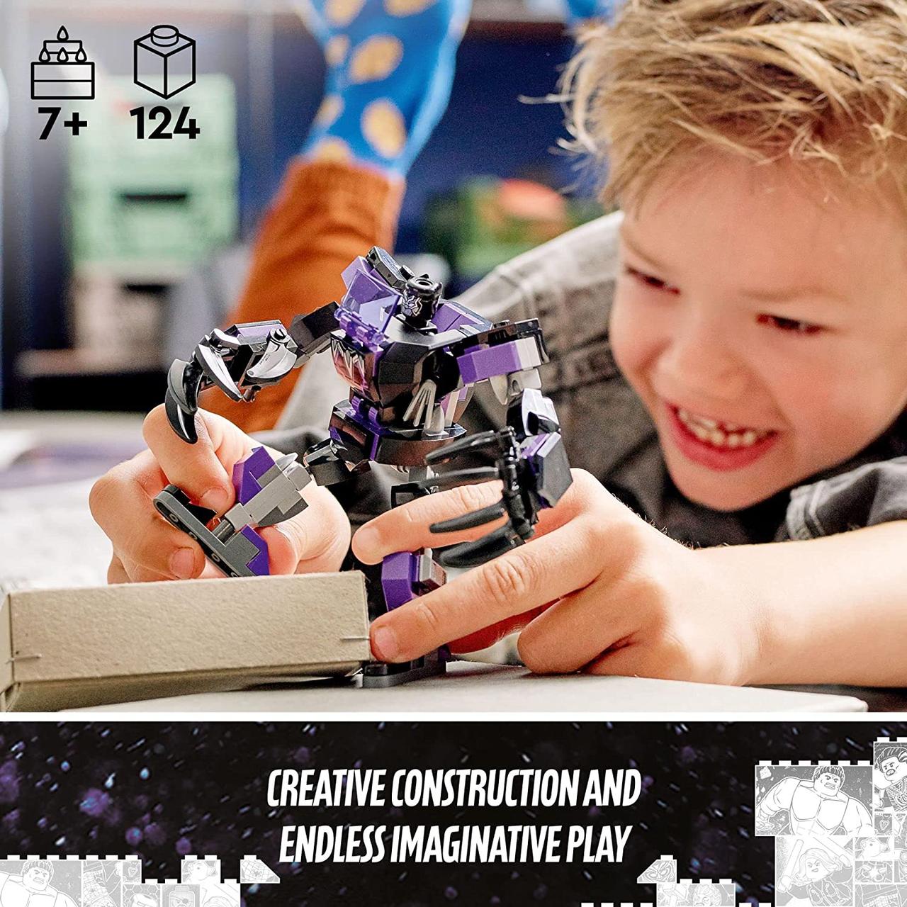 Лего Марвел Супергерої Чорна Пантера та робот Lego Super Heroes 76204 ...