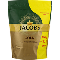 Кофе Jacobs Gold растворимый сублимированный 230 г в мягкой упаковке | Нидерланды