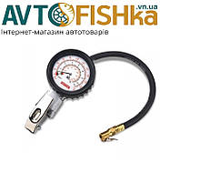 Пістолет підкачка з манометром Profi 15атм (коротка ручка) Toptul