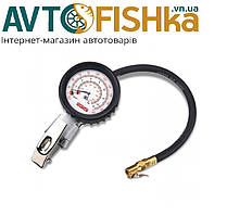 Пістолет підкачування з манометром Profi 15 атм (коротка ручка) Toptul