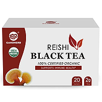 Черный травяной чай с органической Ganoderma. Reishi Black Tea