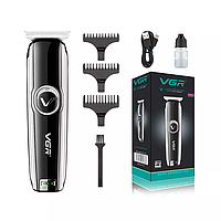 Машинка для стрижки волос VGR V-168 аккумуляторная беспроводная