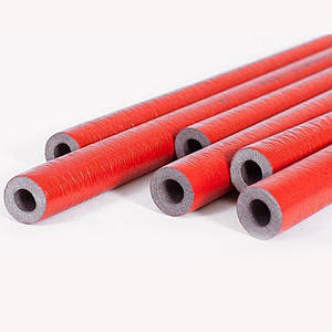 Ізоляція труб 24/6 (зі спіненого поліетилену), червоний