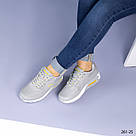 Жіночі кросівки сірого кольору 37 та 40 р-ри, фото 3