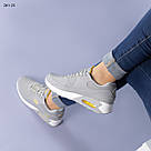 Жіночі кросівки сірого кольору 37 та 40 р-ри, фото 4