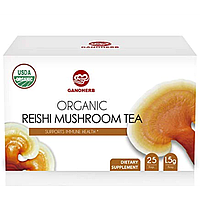 Органический чай с Ganoderma. Organic Reishi mushroom tea